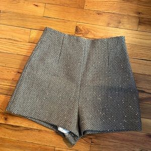 Tweed Sandro Shorts
